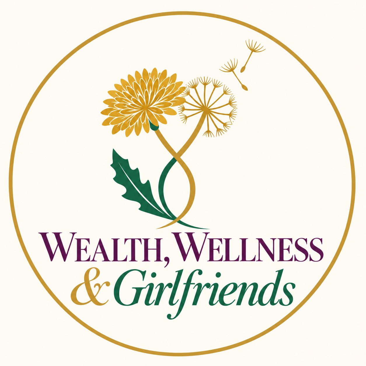 Wealth, Wellness & Girlfriends logo